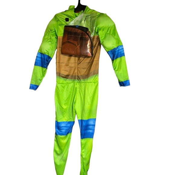 New teenage mutant ninja turtle Leonardo costume Large 10/12 TMNT blue turtle - Picture 2 of 5